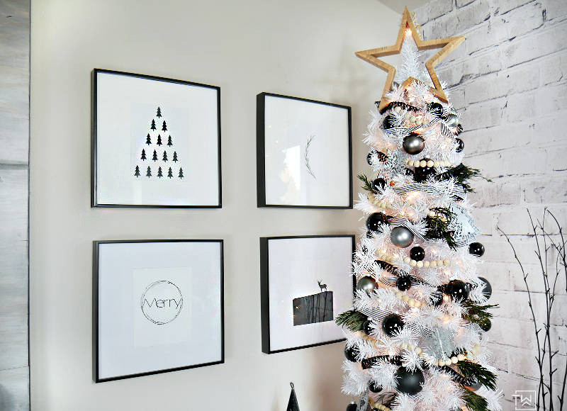 4 decoracion navidad negro