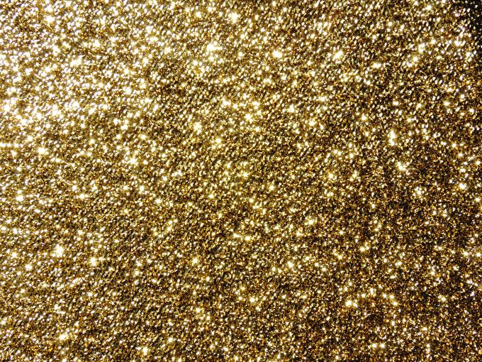 Lame crespo dorado