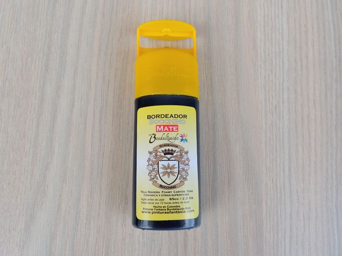 Bordeador mate  negro