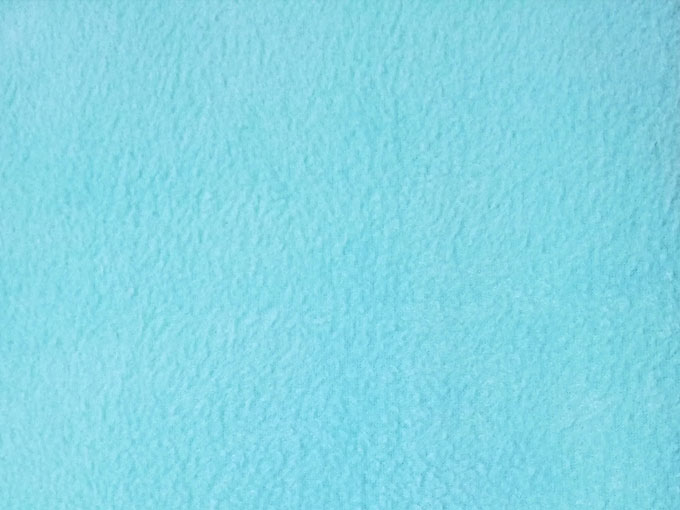 Tela polar (fleece) azul claro