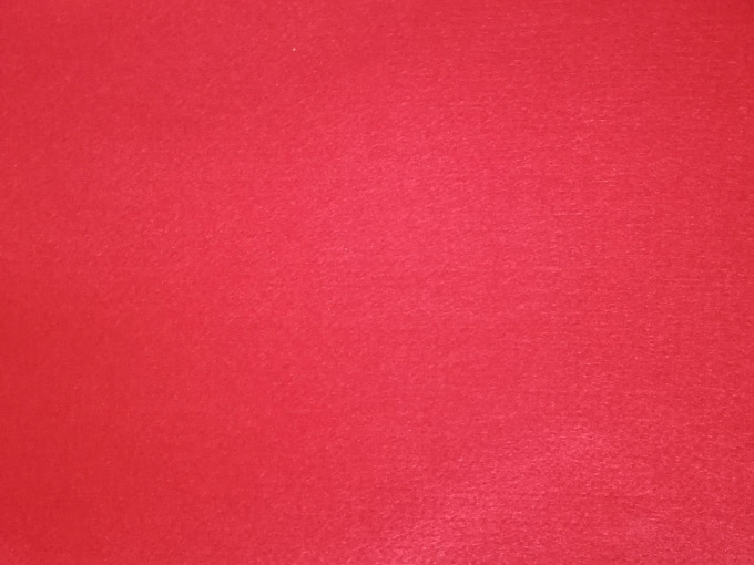 Paño lency o Fieltro rojo de 2 mm