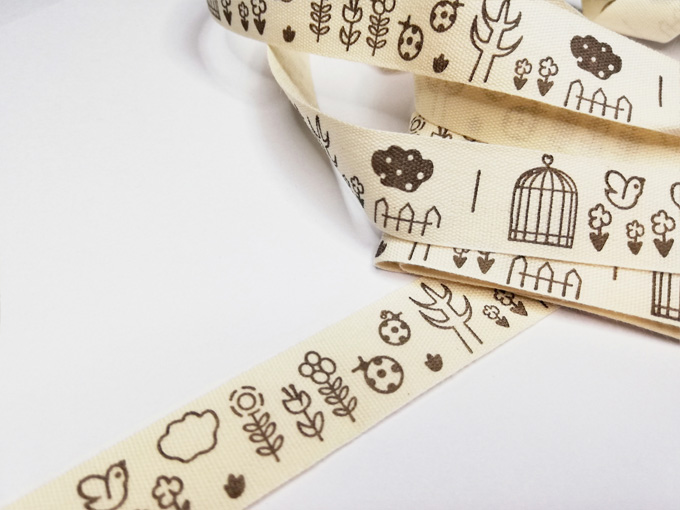 Cinta estampada vintage