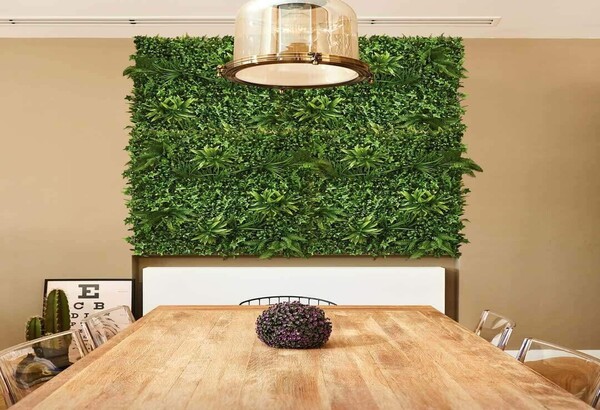 Siete ideas, originales y sorprendentes, para disfrutar de un jardín vertical en el interior de la vivienda