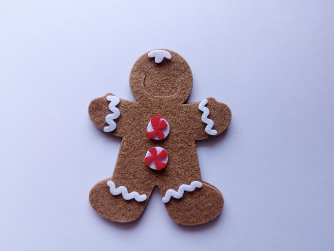 Galleta de jengibre troquelada